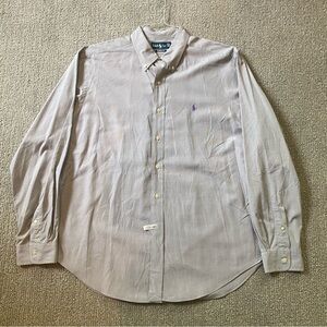 Ralph Lauren Gray Dress Shirt - Size XL
